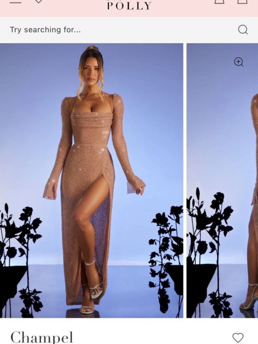 Oh Polly Champel Dress